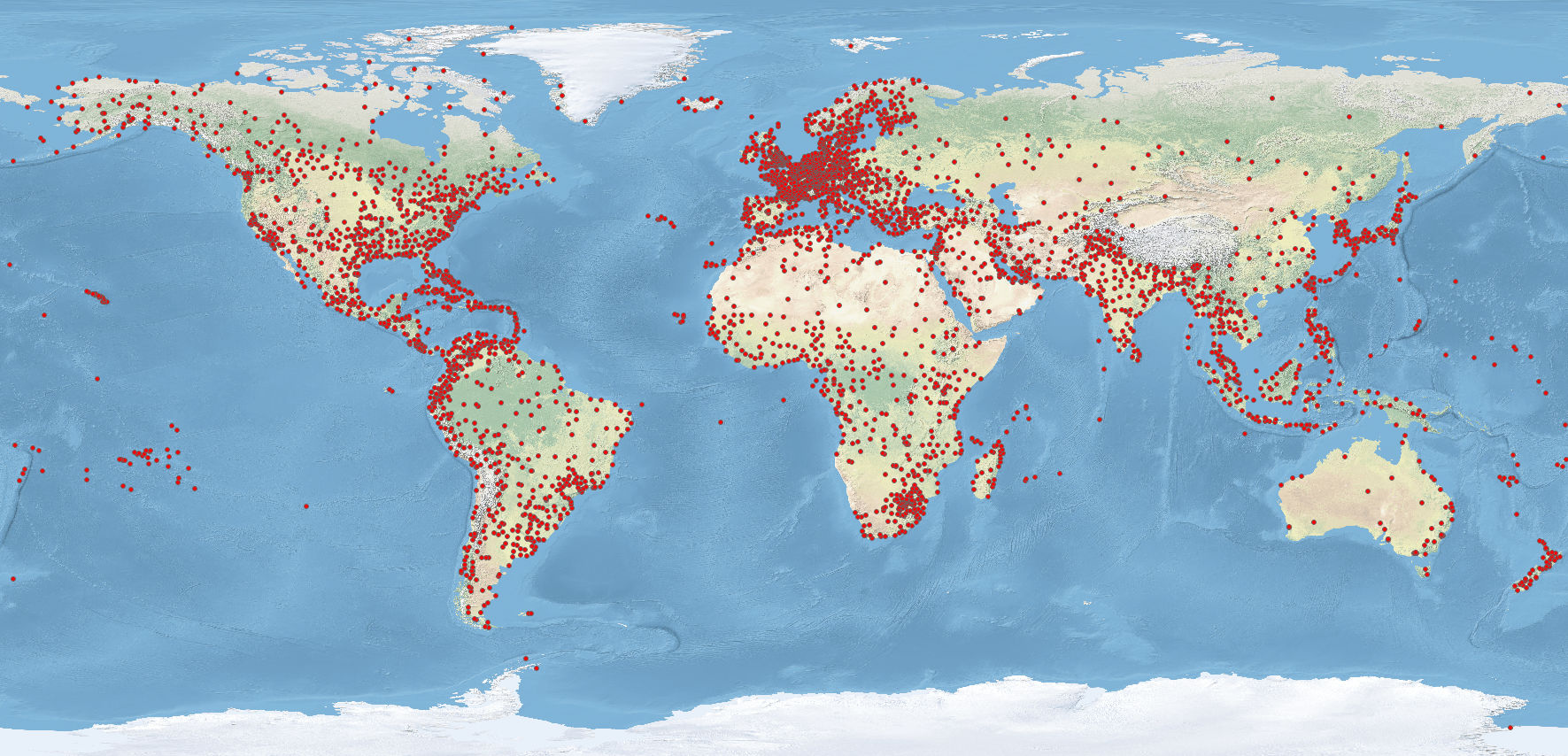 How Many International Airports In The World