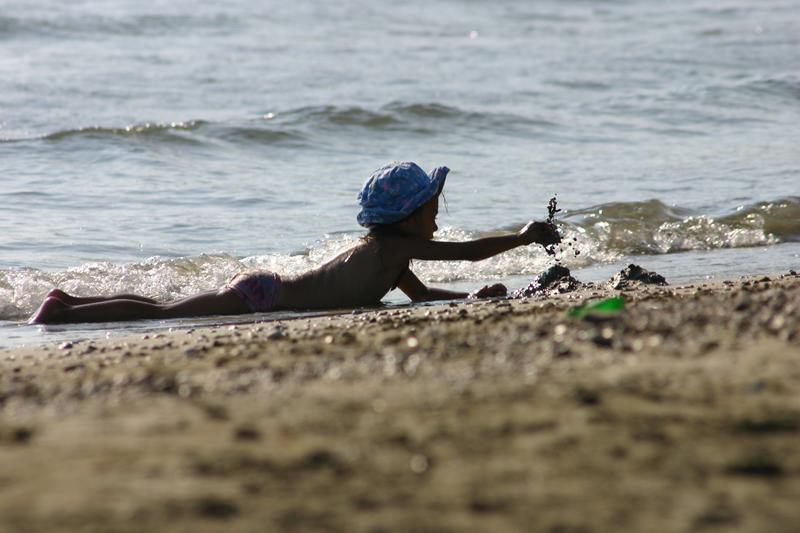 Girl on the beach
