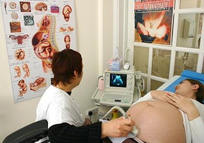 Olga\'s ultrasound examination