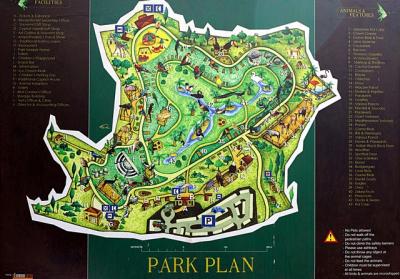 Pafos Bird Park map