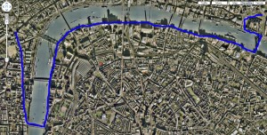 London walking map