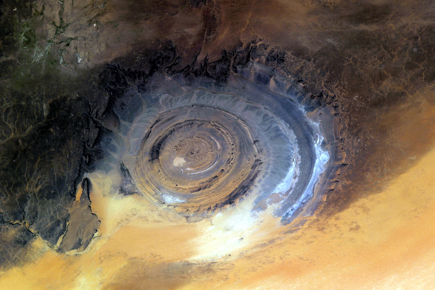 Загадочные объекты. Структура ришат глаз Сахары. Ришат Мавритания. Ришат (глаз Сахары). Мавритания. Ришат Мавритания око земли.