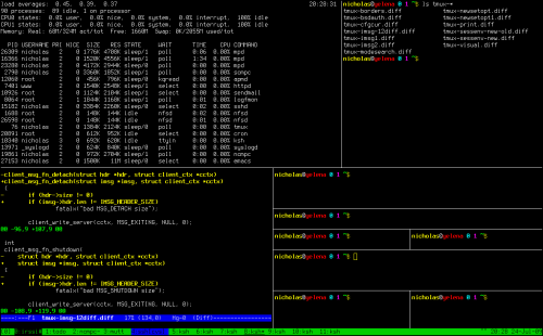 tmux version