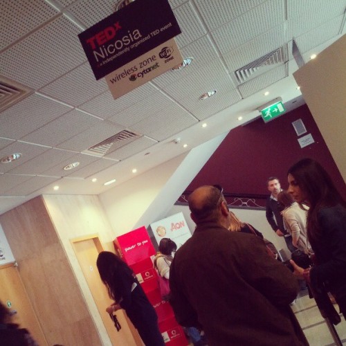 At #TEDxNicosia