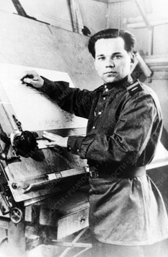 Mikhail Kalashnikov in 1949