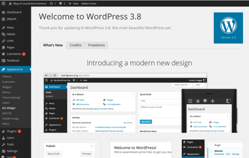 WordPress-3.8