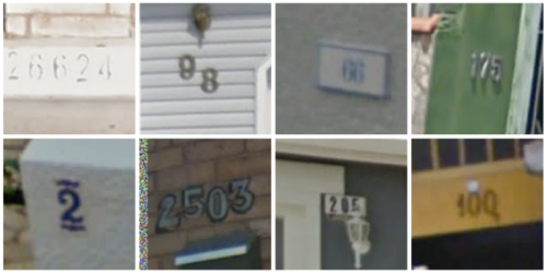 street numbers