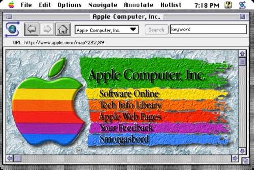 apple-early-homepage