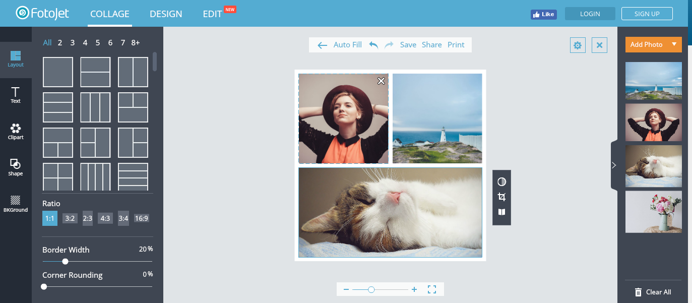 FotoJet Photo Editor 1.1.5 free download