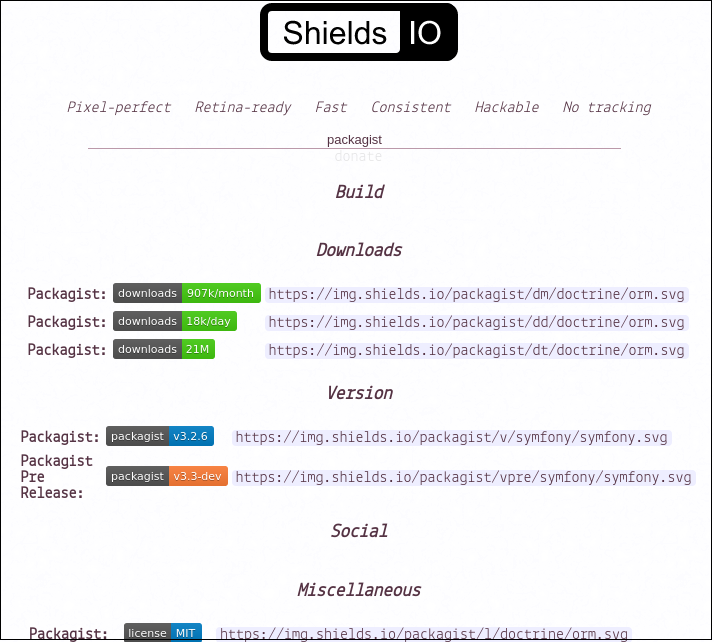 Shields.io – quality metadata badges for open source projects - Blog of  Leonid Mamchenkov