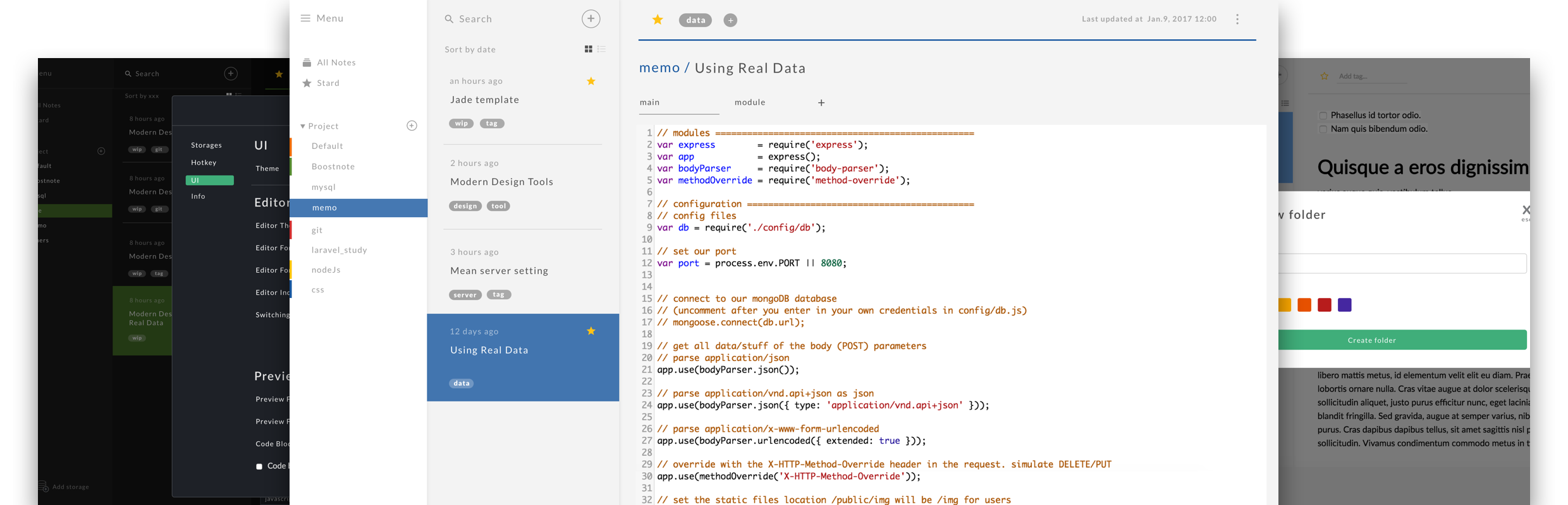 notion vs boostnote for code